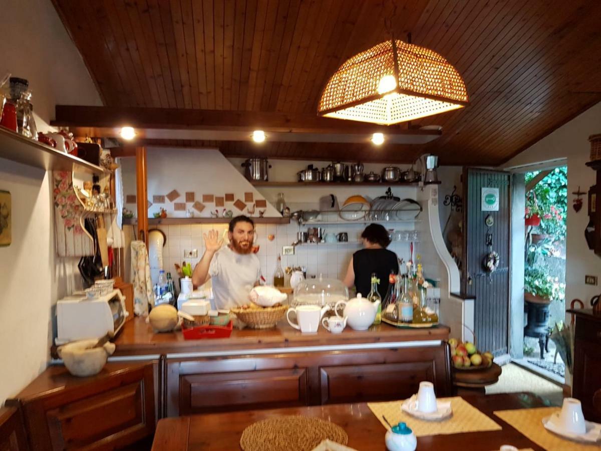 B&B I Glicini Vescina 외부 사진